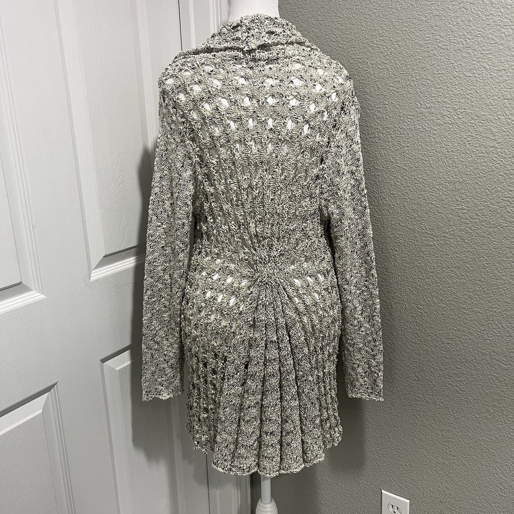 Soft Surroundings Long Sleeve Knitted Cardigan Sweater Womens Sz PS Petite Small - Picture 6 of 11
